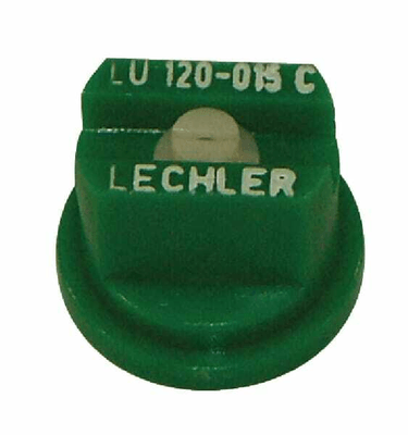 Pièces agricoles - Pièce Pulvérisateur - Buse à jet plat LU 120° 15 vert céramique Lechler