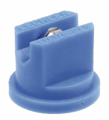 Pièces agricoles - Pièce Pulvérisateur - Buse à jet plat LU 120° 3 bleu acier inoxydable Lechler