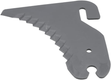 Couteau de presse avec couche de carbure de tungstène