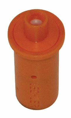 Pièces agricoles - Pièce Pulvérisateur - Buse à injection d'air à cône creux ITR 80° 01 orange céramique Lechler