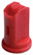 Buse d'injection d'air à double ventilateur IDKT 120° 04 rouge plastique Lechler