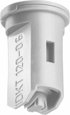 Pièces agricoles - Pièce Pulvérisateur - Buse d'injection d'air double jet IDKT 120° 06 plastique gris Lechler