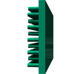 Pièces agricoles - Pièce divers - Joint à brosse H = 14,5 Kverneland origine