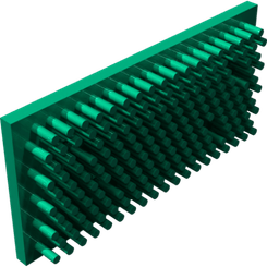 Pièces agricoles - Pièce divers - Joint à brosse H = 14,5 Kverneland origine