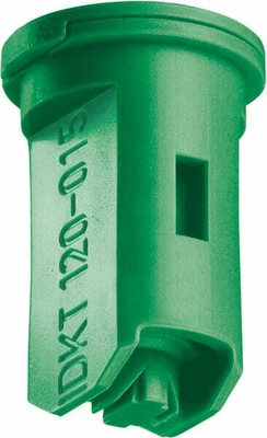Pièces agricoles - Pièce Pulvérisateur - Buse à double injection d'air IDKT 120° 15 vert plastique Lechler