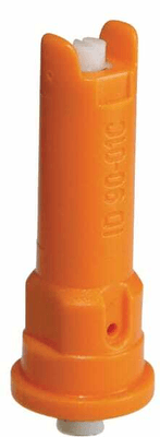 Pièces agricoles - Pièce Pulvérisateur - Buse à injection d'air ID 90° 01 orange céramique Lechler