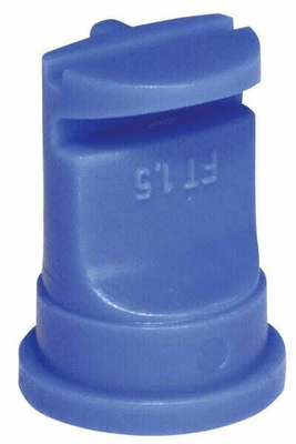 Pièces agricoles - Pièce Pulvérisateur - Buse à jet mirroir FT 140° 03 bleu plastique Lechler