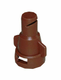 Buse à engrais FD 130° 5 brun plastique Lechler