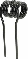 Pièces agricoles - Machines - Dent flexible Ø6,5/L=187 droite