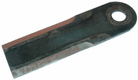 Couteau de broyeur de paille 173x50x4 mm Ø 18 mm