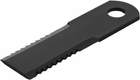 Couteau de broyeur de paille 175x50x4,5 mm dentelé Ø 20 mm