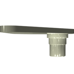 Pièces agricoles - Pièce Broyeur - LH FRH ROLLER AXLE Kverneland origine