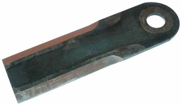 Pièces agricoles - Moissonneuses - Couteau de broyeur de paille 173x50x4 mm Ø 18 mm