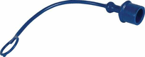 Bouchon antipous. 3/8" bleu