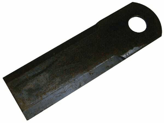 Pièces agricoles - Moissonneuses - Couteau hache-paille rotatif 175x50x3mm Ø20mm