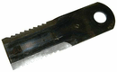 Couteau rotatif broyeur de paille 175x50x4 mm Ø 20 mm