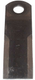 Couteau rotatif broyeur de paille 173x50x4 mm Ø 20 mm