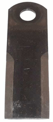 Pièces agricoles - Moissonneuses - Couteau rotatif broyeur de paille 173x50x4 mm Ø 20 mm