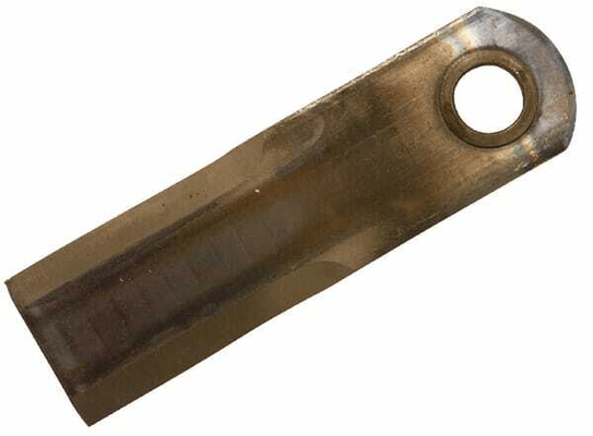 Pièces agricoles - Moissonneuses - Couteau rotatif broyeur de paille 175x50x4 mm Ø 20 mm