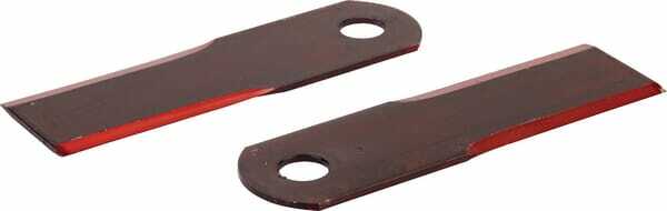 Pièces agricoles - Moissonneuses - Jeu de 25 couteaux D18 50x173mm ép3 Lisse 2 faces p/CLAAS