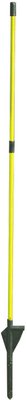 Pièces agricoles - Cloture,Jardin & Sylviculture - PIQUET FIBRE DE VERRE OVAL JAUNE 1M10