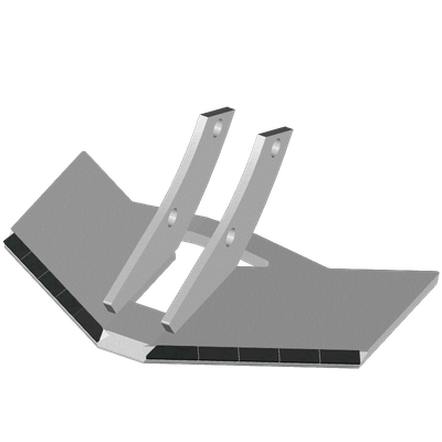 Pièces agricoles - Pièce divers - AILERON DECHAUMEUR KVERNELAND A 133 204 701 Monobloc