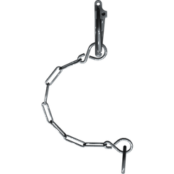 Pièces agricoles - Pièce divers - Goupille à ressort avec chaîne cpl. Kverneland origine