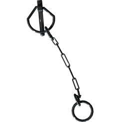 Pièces agricoles - Pièce divers - Goupille à ressort avec chaîne cpl. Kverneland origine