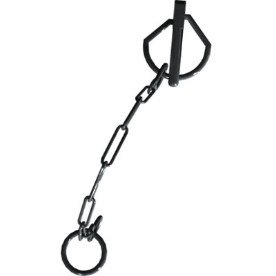 Pièces agricoles - Pièce divers - Goupille à ressort avec chaîne cpl. Kverneland origine