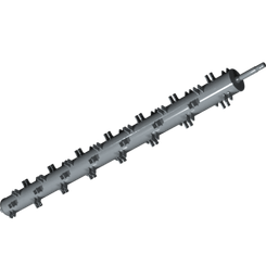 Pièces agricoles - Pièce divers - Rotor à dents 8mm 3.2m MoCo arrière LH Kverneland origine