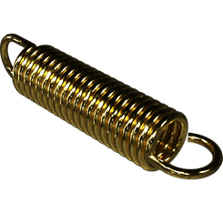 Pièces agricoles - Pièce divers - Ressort de tension fil Ø7 Lg utile 220mm Kverneland origine