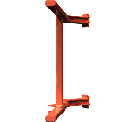 Pièces agricoles - Pièce divers - CHASSIS SUPPORT DE ROULEAU GAUCHE Kverneland origine