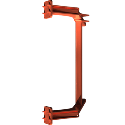 Pièces agricoles - Pièce divers - CHASSIS SUPPORT DE ROULEAU DROIT Kverneland origine