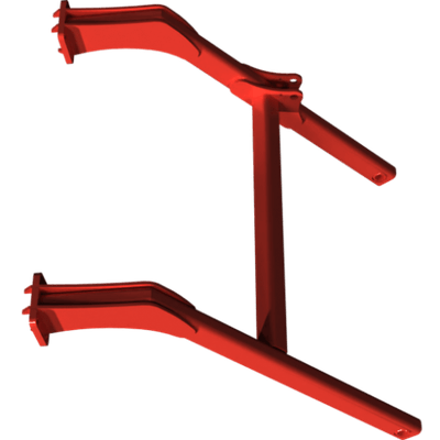 Pièces agricoles - Pièce divers - CHASSIS SUPPORT DE ROULEAU DROIT Kverneland origine
