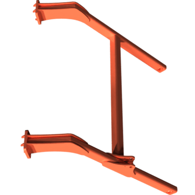 Pièces agricoles - Pièce divers - CHASSIS SUPPORT DE ROULEAU 5M00 G. Kverneland origine