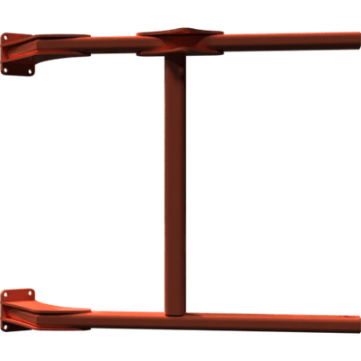 Pièces agricoles - Pièce divers - CHASSIS SUPPORT DE ROULEAU DROIT Kverneland origine