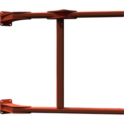 Pièces agricoles - Pièce divers - CHASSIS SUPPORT DE ROULEAU DROIT Kverneland origine
