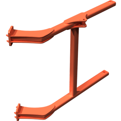 Pièces agricoles - Pièce divers - CHASSIS SUPPORT DE ROULEAU DROIT Kverneland origine