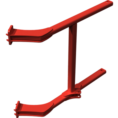 Pièces agricoles - Pièce divers - CHASSIS SUPPORT DE ROULEAU GAUCHE Kverneland origine