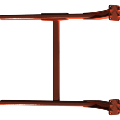 Pièces agricoles - Pièce divers - CHASSIS SUPPORT DE ROULEAU DROIT Kverneland origine