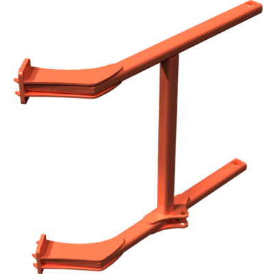 Pièces agricoles - Pièce divers - CHASSIS SUPPORT DE ROULEAU GAUCHE Kverneland origine