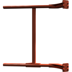 Pièces agricoles - Pièce divers - CHASSIS SUPPORT DE ROULEAU 5M00 G. Kverneland origine