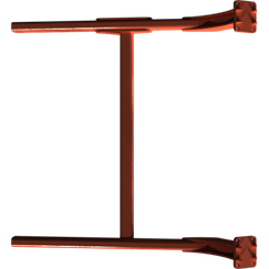 Pièces agricoles - Pièce divers - CHASSIS SUPPORT DE ROULEAU 5M00 DROIT Kverneland origine