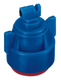 Buse à injection d'air TTI 110° avec joint et bouchon 03 plastique bleu TeeJet