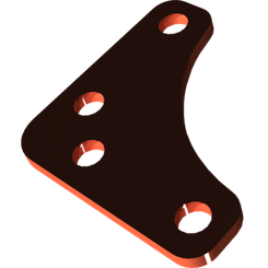 Pièces agricoles - Pièce divers - Fixation tramline marker -coated- Kverneland origine