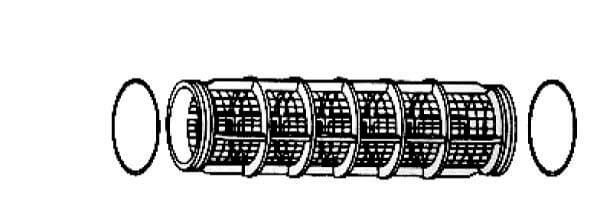 Pièces agricoles - Pièce Pulvérisateur - Filtre en ligne 1/2" 40 L/min 50 mesh 50 bar