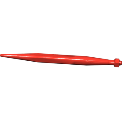 Pièces agricoles - Pièce divers - Dent pointue 475mm (Cone 1 avec Ecrou) Kverneland origine