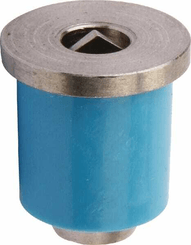 Pièces agricoles - Pièce Pulvérisateur - Buse à cône plein FL 80° 3 bleu acier inoxydable TeeJet