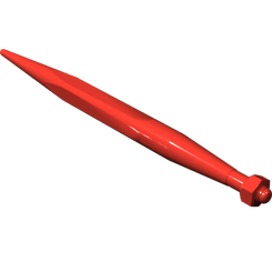 Pièces agricoles - Pièce divers - Dent pointue 475mm (Cone 1 avec Ecrou) Kverneland origine
