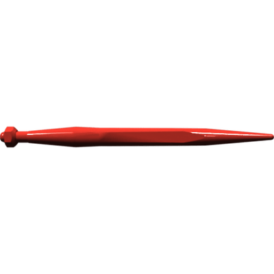 Pièces agricoles - Pièce divers - Dent pointue 475mm (Cone 1 avec Ecrou) Kverneland origine